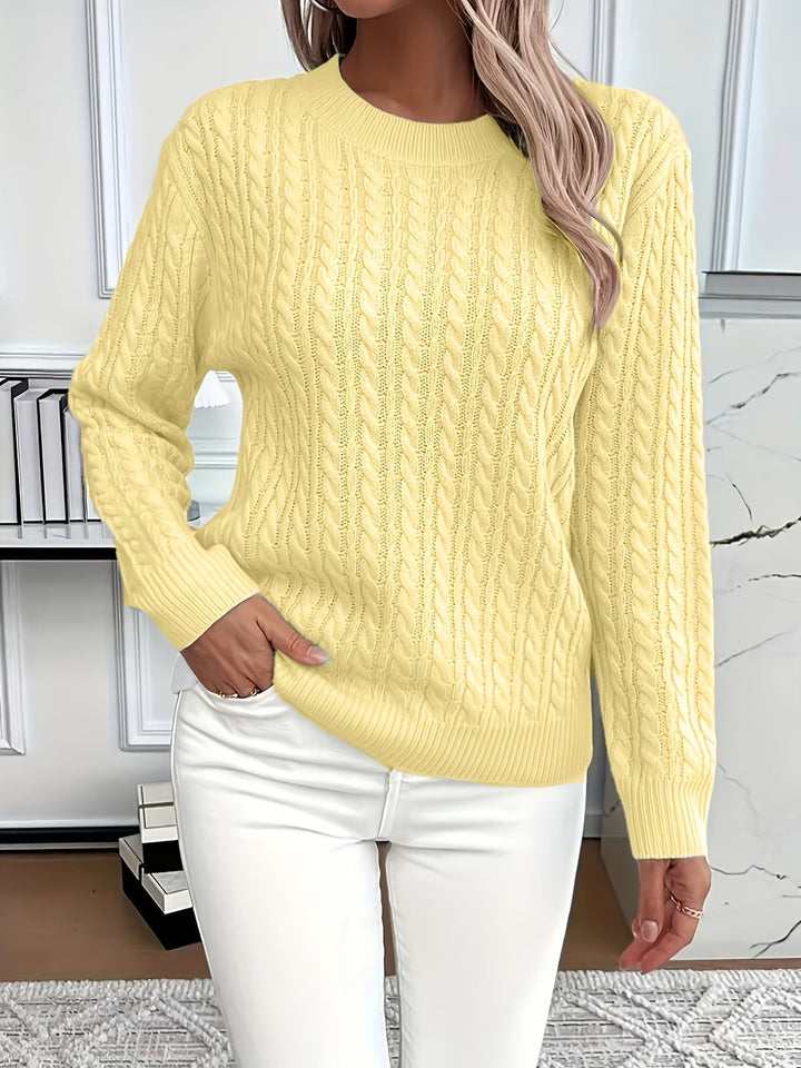 Nadine | Pull chic en maille raffinée