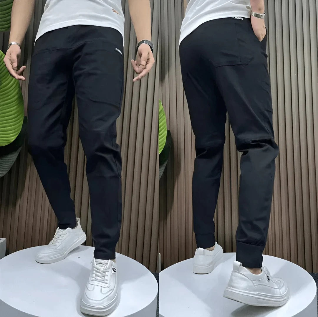 Félix | Pantalon cargo à taille élastique