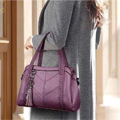 Juliette Rivoli | Sac à main en cuir véritable