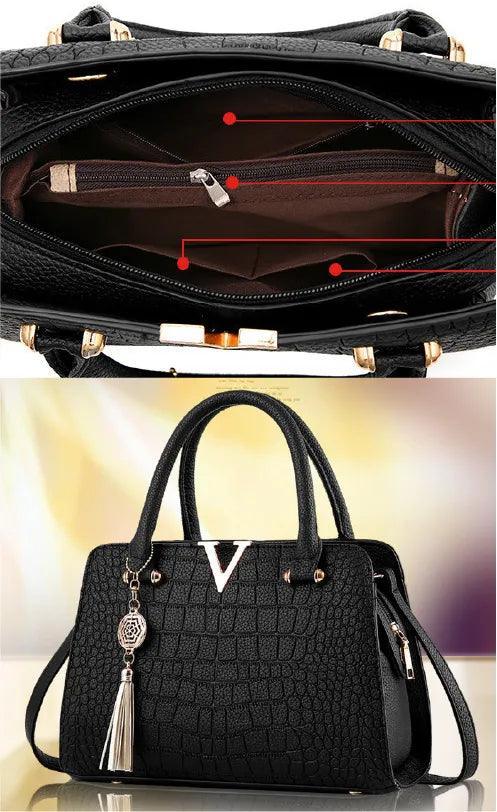 Capucine Rivoli | Sac à main en cuir véritable