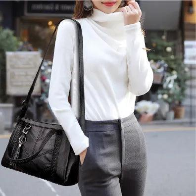 Juliette Rivoli | Sac à main en cuir véritable