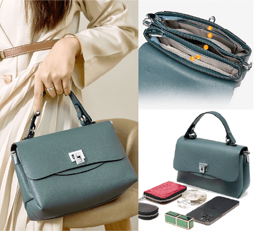 Camille Montmartre | Sac à main en cuir synthétique