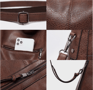 Estelle Rivoli | Sac à main en cuir véritable