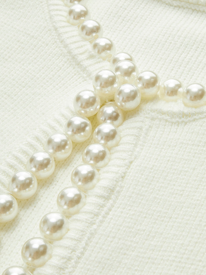 Sophie | Cardigan élégant orné de perles