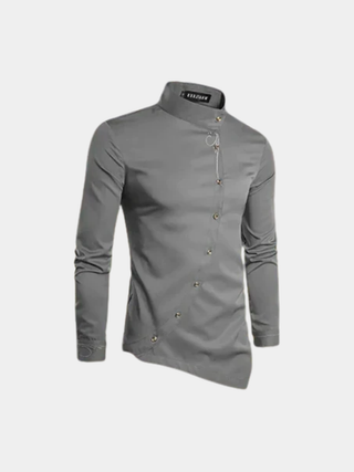 Luc | Chemise à col rétro