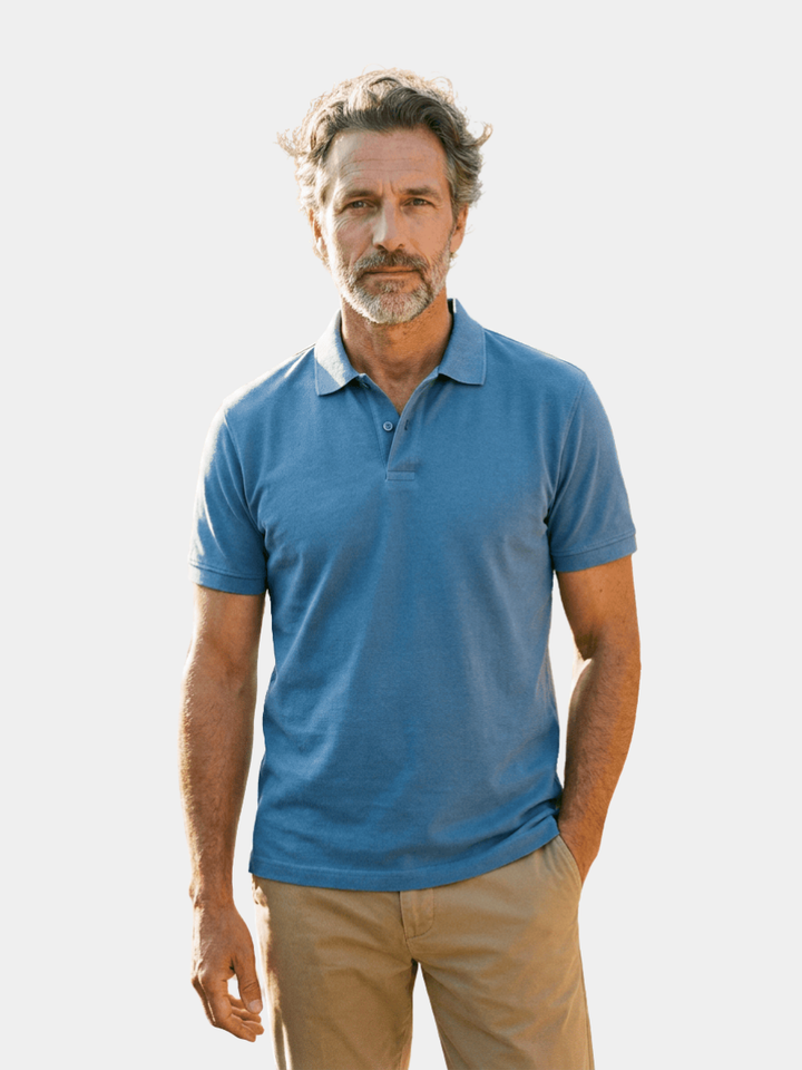 Pierre-Édouard | Polo en maille texturée