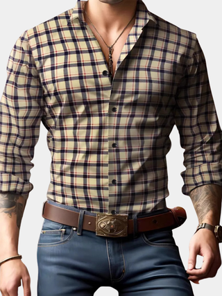 Pierre-Augustin | Chemise à carreaux classique