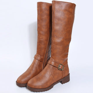 Louise | Bottes hautes élégantes à boucle