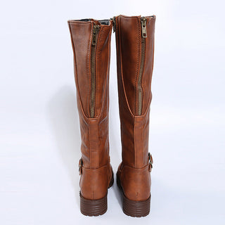 Louise | Bottes hautes élégantes à boucle