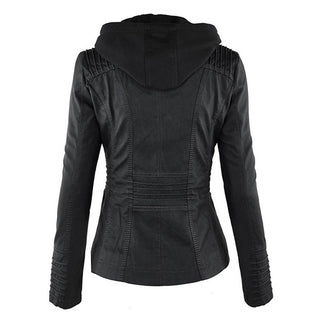 Élodie | Veste en similicuir