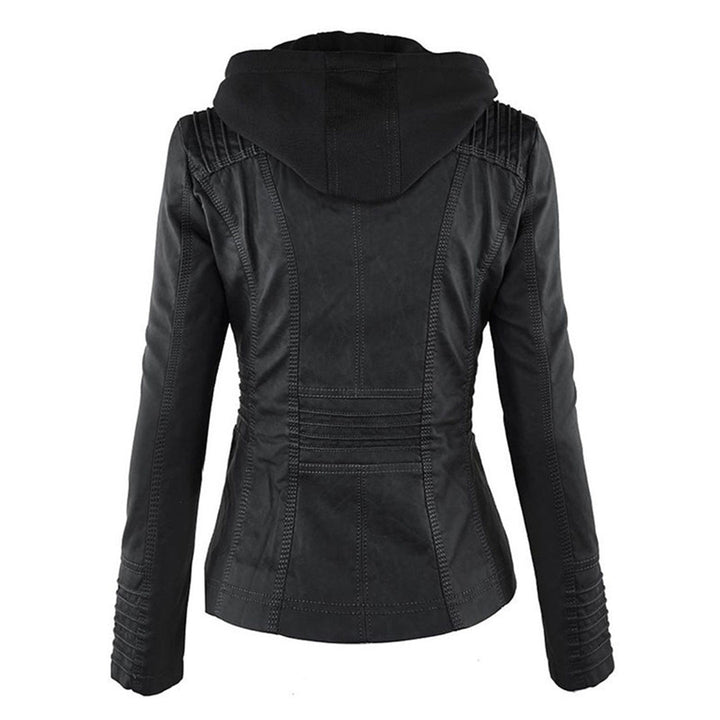 Élodie | Veste en similicuir
