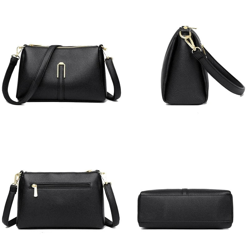 Aurélie Lumière | Sac à main en cuir véritable