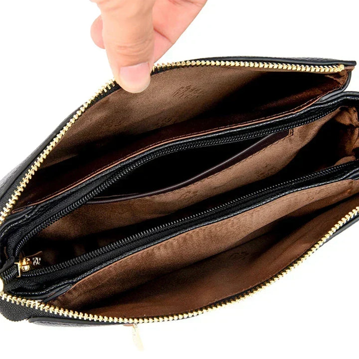 Aurélie Lumière | Sac à main en cuir véritable