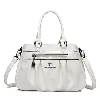 Fleur Rivoli | Sac à main en cuir véritable