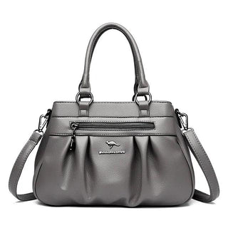 Fleur Rivoli | Sac à main en cuir véritable