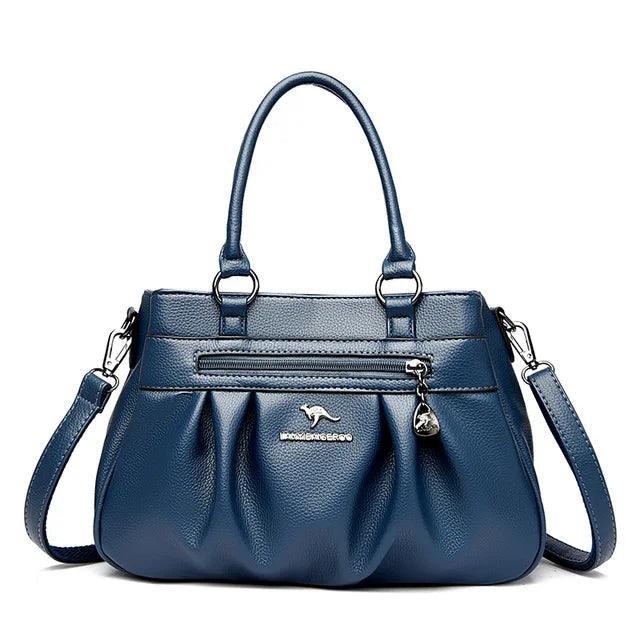 Fleur Rivoli | Sac à main en cuir véritable