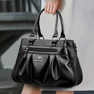 Fleur Rivoli | Sac à main en cuir véritable