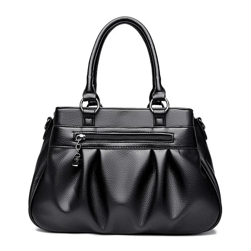 Fleur Rivoli | Sac à main en cuir véritable