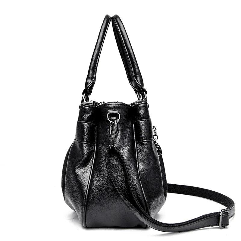 Fleur Rivoli | Sac à main en cuir véritable