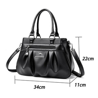 Fleur Rivoli | Sac à main en cuir véritable