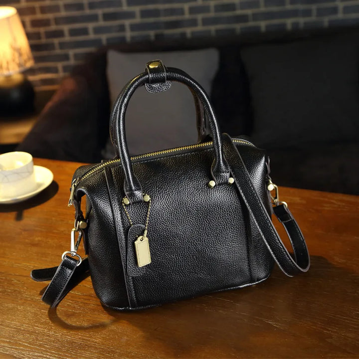 Delphine Lumière | Sac à main en cuir véritable