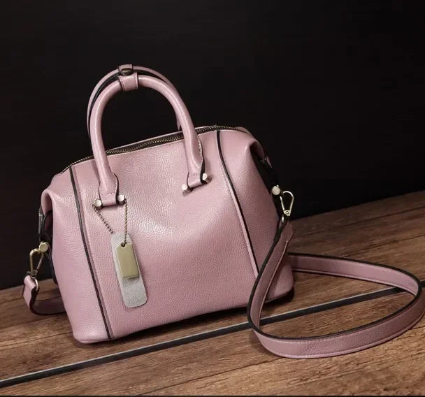 Delphine Lumière | Sac à main en cuir véritable