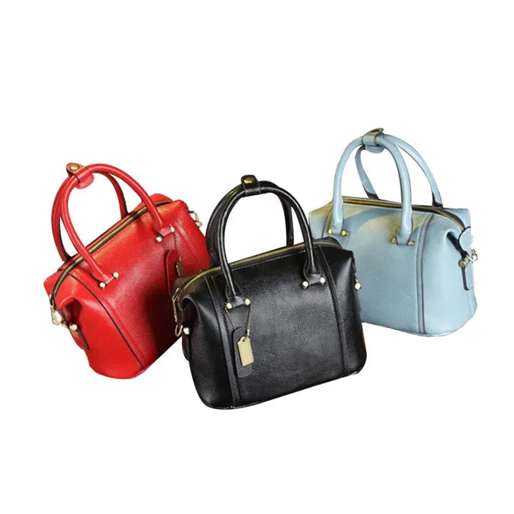 Delphine Lumière | Sac à main en cuir véritable
