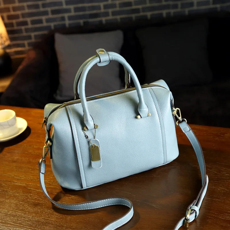 Delphine Lumière | Sac à main en cuir véritable
