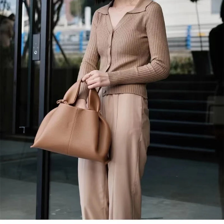 Juliette Élysée | Sac à main en cuir véritable