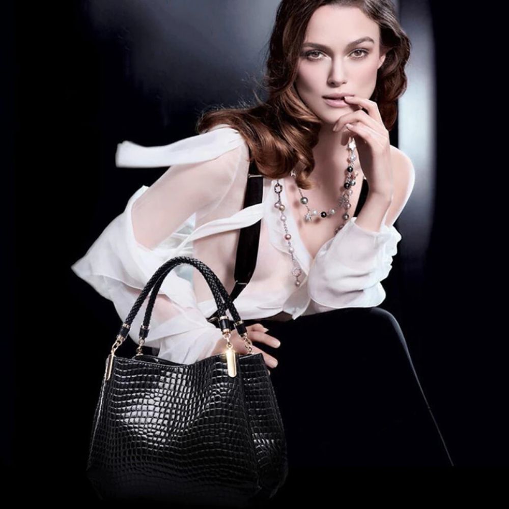 Camille Lumière | Sac à main en cuir véritable