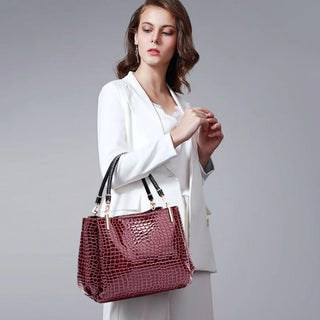 Camille Lumière | Sac à main en cuir véritable