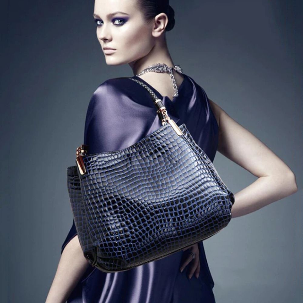 Camille Lumière | Sac à main en cuir véritable