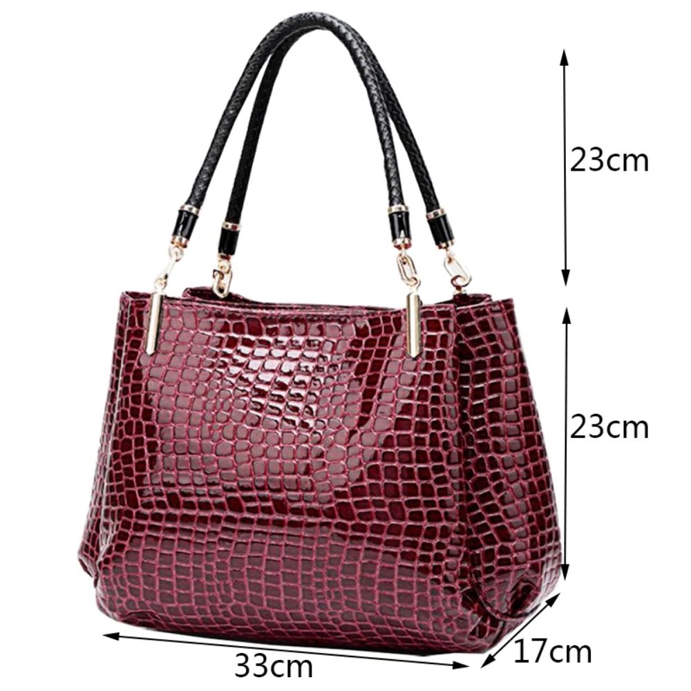 Camille Lumière | Sac à main en cuir véritable