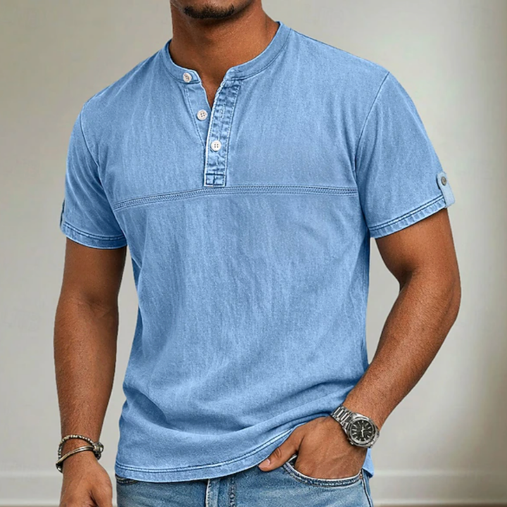 Maurice | Chemise à col mao