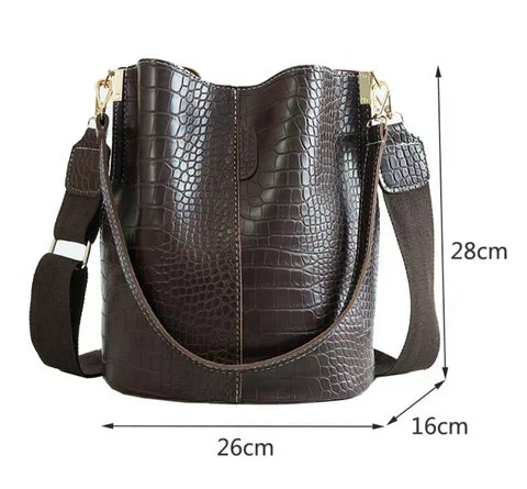 Angélique Lumière | Sac à main en cuir véritable