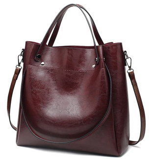 Gabrielle Élysée | Sac à main en cuir véritable