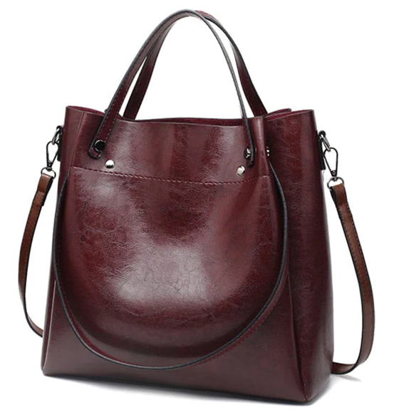 Gabrielle Élysée | Sac à main en cuir véritable