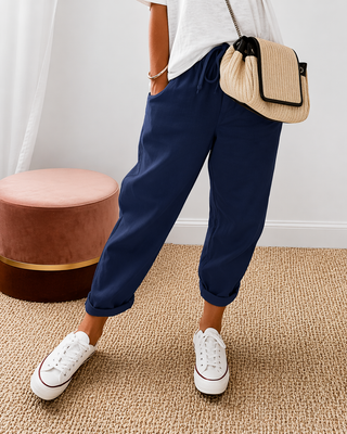 Aline | Pantalon décontracté en lin
