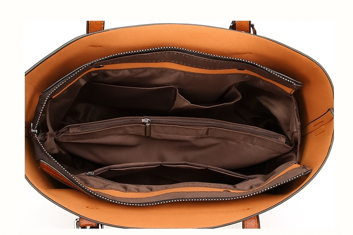Émilie Paris | Sac à main en cuir véritable