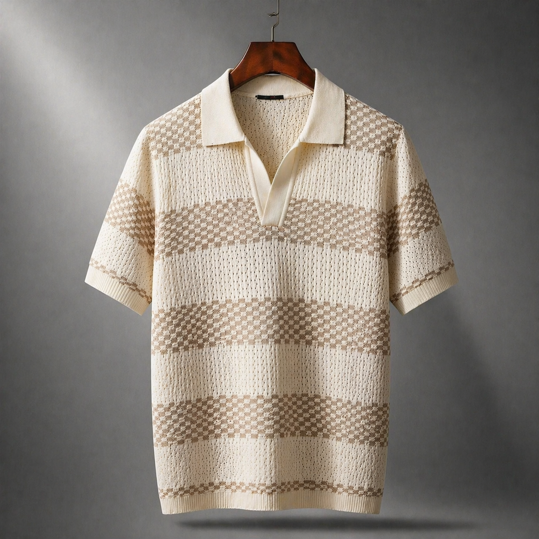Georges | Polo en maille à rayures