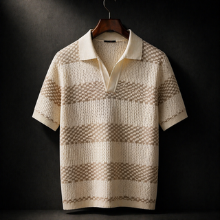 Georges | Polo en maille à rayures