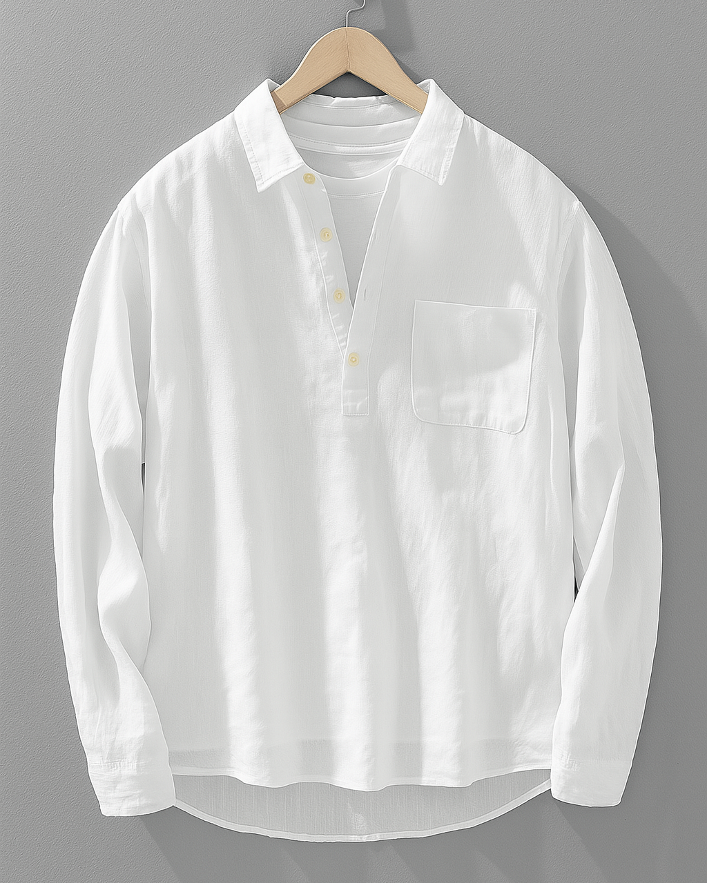 Charles | Chemise en coton-lin