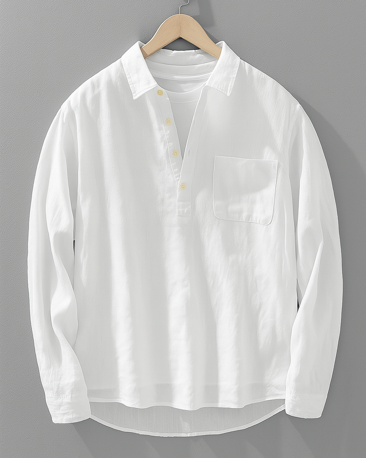 Charles | Chemise en coton-lin