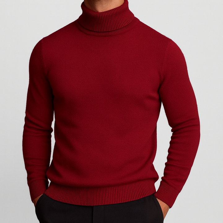 Simon | Pull col roulé classique