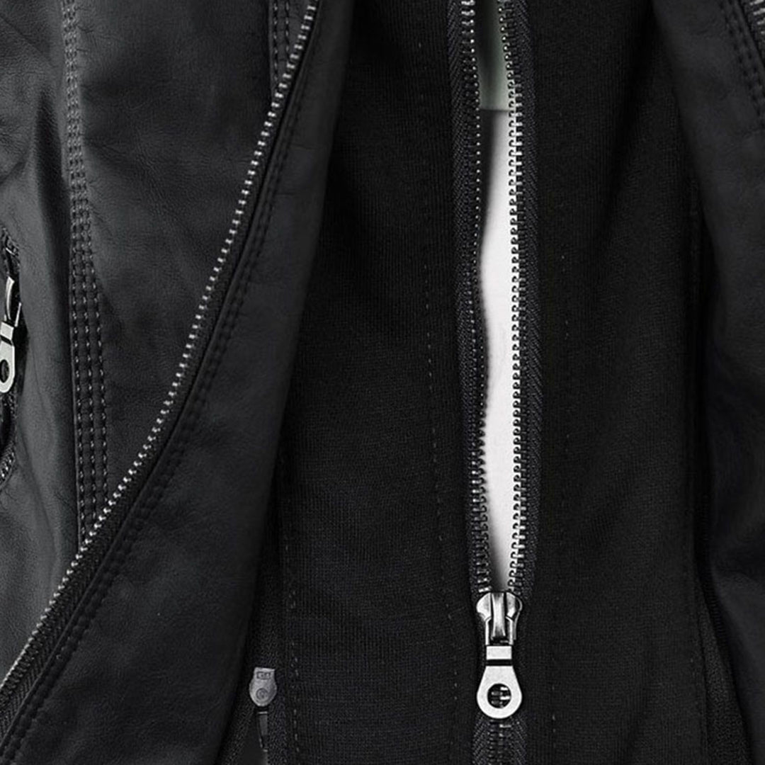 Élodie | Veste en similicuir
