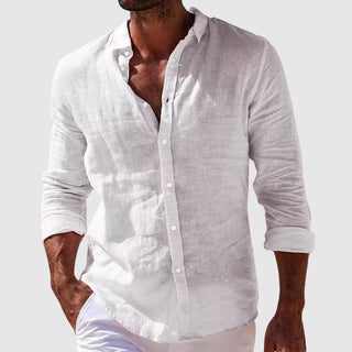 Christian | Chemise en lin côtière