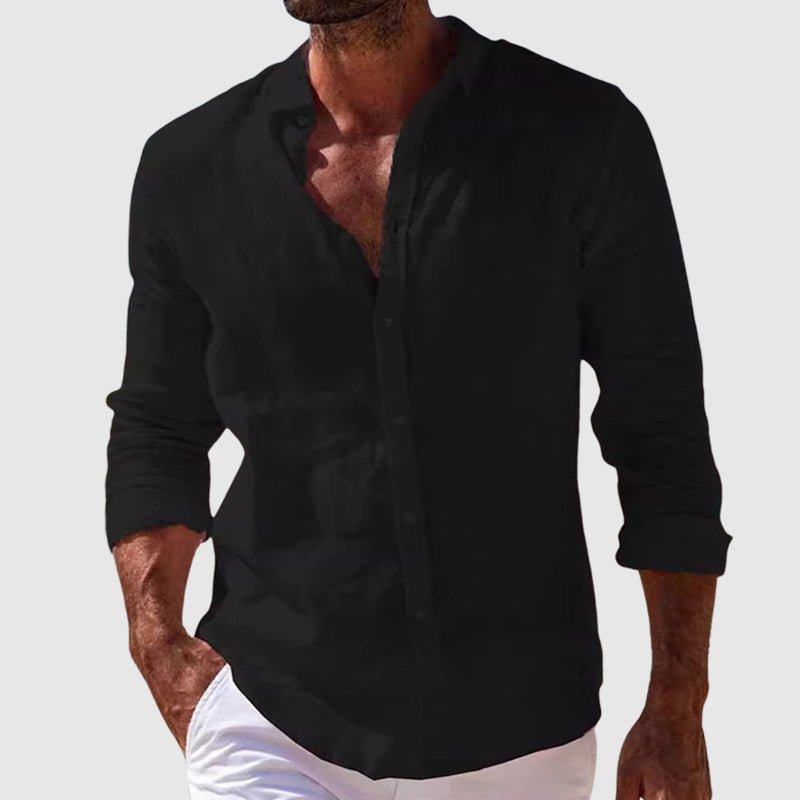 Christian | Chemise en lin côtière