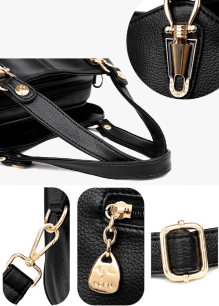Adèle Paris | Sac à main en cuir véritable