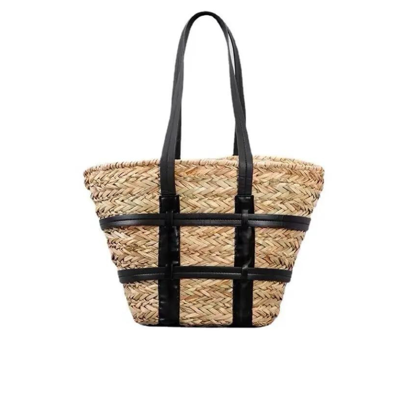 Delphine Loire | Sac de plage en cuir véritable