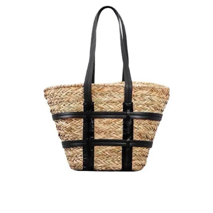 Delphine Loire | Sac de plage en cuir véritable